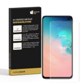 6x 9H Panzerglas für Samsung Galaxy S10e FULL CURVED Displayschutz Schutzglas Panzerfolie Schutzfolie Displayglas Hartglas echtes Tempered Sicherheitsglas Glasfolie