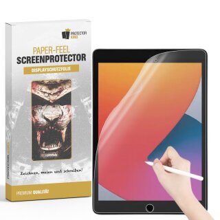 2x Paperfeel für iPad 10.2 7/ 8/ 9 Gen.Displayschutz Schreiben Malen Skizzieren ANTI-REFLEX MATT ENTSPIEGELT