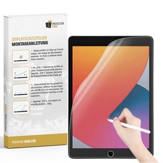 2x Paperfeel fr iPad 10.2 / 8/ 9 Gen.Displayschutz Schreiben Malen Skizzieren ANTI-REFLEX MATT ENTSPIEGELT