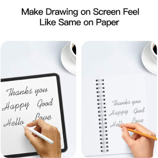 1x Paperfeel fr iPad Pro 10.5 2019 Displayschutz Schreiben Malen Skizzieren ANTI-REFLEX MATT ENTSPIEGELT