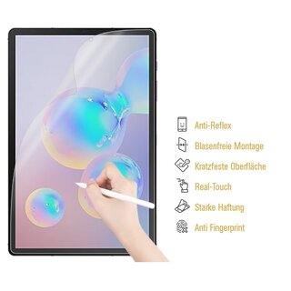 1x Paperfeel fr Samsung Galaxy Tab S6 Displayschutz Schreiben Malen Skizzieren ANTI-REFLEX MATT ENTSPIEGELT