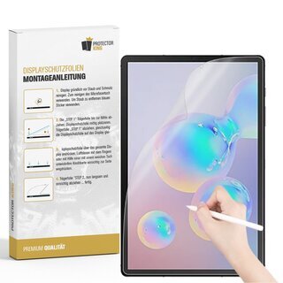 2x Paperfeel fr Samsung Galaxy Tab S6 Displayschutz Schreiben Malen Skizzieren ANTI-REFLEX MATT ENTSPIEGELT
