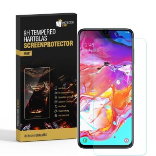 2x 9H Hartglas für Samsung Galaxy A20 Panzerfolie Displayschutz Schutzglas MATT Schutzfolie Panzerglas