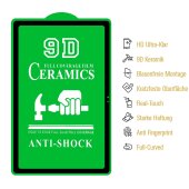 3x 9D Keramik-Glass für Samsung Galaxy Tab A7 10.4 FULL COVER 3D KLAR Panzerfolie Displayschutz Schutzfolie Ceramic Screen-Protector