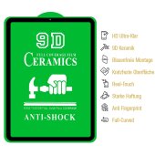 2x 9D Keramik-Glass für iPad Pro 11 10.9 2018 2020 2021 2022 FULL COVER 3D KLAR Panzerfolie Displayschutz Schutzfolie Ceramic Screen-Protector