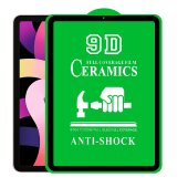6x 9D Keramik-Glass für iPad Pro 11 10.9 2018 2020 2021 2022 FULL COVER 3D KLAR Panzerfolie Displayschutz Schutzfolie Ceramic Screen-Protector