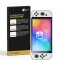 1x 9H Panzerglas für Nintendo Switch Oled HD klar echtes Tempered Glass Displayschutz Schutzglas Panzerfolie Schutzfolie Displayglas Screen-Protector