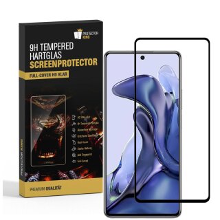 1x 9H Panzerglas für Xiaomi Mi 11T Schutzglas Panzerfolie Displayschutz KLAR Schutzfolie Temperd Hartglas