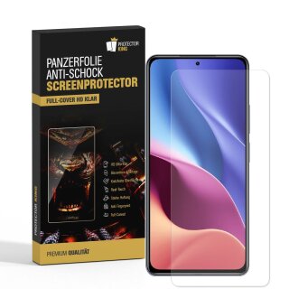 4x Panzerfolie für Xiaomi 11T Displayschutz Displayfolie HD KLAR Schutzfolie ANTI-SHOCK/ ANTI-KRATZ/ ANTI-BRUCH/ ANTI-SCHMUTZ