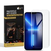 4x Panzerfolie fr iPhone 13 Pro FULL CURVED...