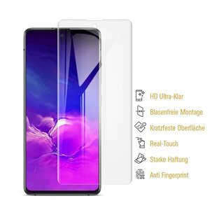 1x Panzerfolie für Samsung Galaxy A41 HYDROGEL FULL-COVER Displayschutzfolie HD KLAR
