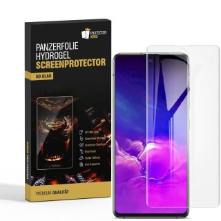 3x Hydrogel-Glass für Samsung Galaxy A41 Selbstheilend für Micro Kratzer 3D KLAR Panzerfolie Displayschutz Schutzfolie Screen-Protector