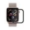 4x 9H Panzerglas für Apple Watch 1/ 2/ 3 42mm FULL CURVED Displayschutz Panzerfolie Schutzfolie Hartglas Schutzglas Displayglas Tempered Glasfolie Sicherheitsglas Echtglas