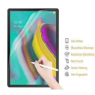 2x Paperfeel fr Samsung Galaxy Tab S5E Displayschutz Schreiben Malen Skizzieren ANTI-REFLEX MATT ENTSPIEGELT