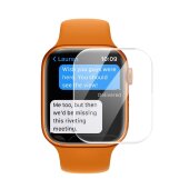 1x 9H Panzerglas für Apple Watch 7/ 8 41mm FULL CURVED Displayschutz Panzerfolie Schutzfolie Hartglas Schutzglas Displayglas Tempered Glasfolie Sicherheitsglas Echtglas