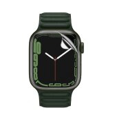 1x HYBRIDGLAS für Apple Watch 7 41mm FULL CURVED Displayschutz Panzerfolie Panzerglas Schutzfolie Schutzglas HD Klar