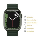 2x HYBRIDGLAS für Apple Watch 7 41mm FULL CURVED Displayschutz Panzerfolie Panzerglas Schutzfolie Schutzglas HD Klar
