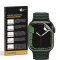 2x HYBRIDGLAS für Apple Watch 7 41mm FULL CURVED Displayschutz Panzerfolie Panzerglas Schutzfolie Schutzglas HD Klar