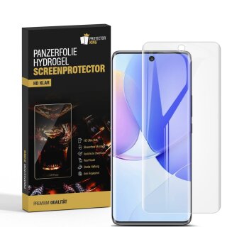 1x Hydrogel-Glass für Huawei Nova 9 Pro Selbstheilend für Micro Kratzer 3D KLAR Panzerfolie Displayschutz Schutzfolie Screen-Protector