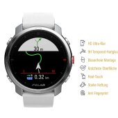 1x 9H Hartglas für Polar Grit X Smart Watch Displayschutz Panzerfolie Schutzglas KLAR Panzerglas Schutzfolie