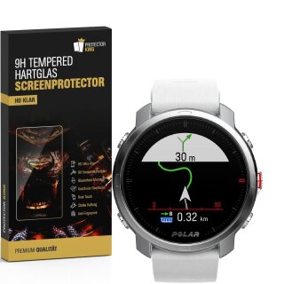 6x 9H Hartglas für Polar Grit X Smart Watch Displayschutz Panzerfolie Schutzglas KLAR Panzerglas Schutzfolie