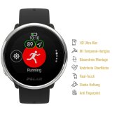 2x 9H Hartglas für Polar Ignite Smart Watch Displayschutz Panzerfolie Schutzglas KLAR Panzerglas Schutzfolie
