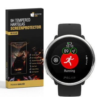 4x 9H Hartglas für Polar Ignite Smart Watch Displayschutz Panzerfolie Schutzglas KLAR Panzerglas Schutzfolie