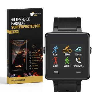 1x 9H Hartglas für Garmin Vivoactive Displayschutz Panzerfolie Panzerglas Schutzfolie Schutzglas HD Klar