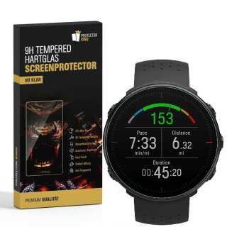 6x 9H Hartglas für Polar Vantage M Smart Watch Displayschutz Panzerfolie Schutzglas KLAR Panzerglas Schutzfolie