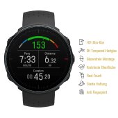 6x 9H Hartglas für Polar Vantage M Smart Watch Displayschutz Panzerfolie Schutzglas KLAR Panzerglas Schutzfolie