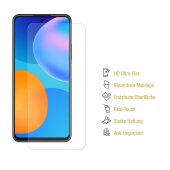 6x Panzerfolie für Huawei P Smart 2021 ANTI-SHOCK Displayschutz Schutzfolie HD KLAR PET