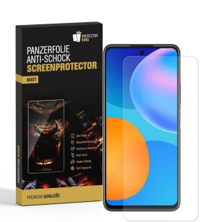 6x Panzerfolie für Huawei P Smart 2021 ANTI-SHOCK Displayschutz Schutzfolie MATT ANTI-REFLEX ENTSPIEGELT