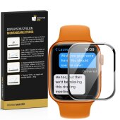 4x Panzerfolie für Apple Watch 7 41mm FULL CURVED...