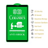 2x 9D Keramik-Glass für Samsung Galaxy Tab A7 Lite FULL COVER 3D KLAR Panzerfolie Displayschutz Schutzfolie Ceramic Screen-Protector