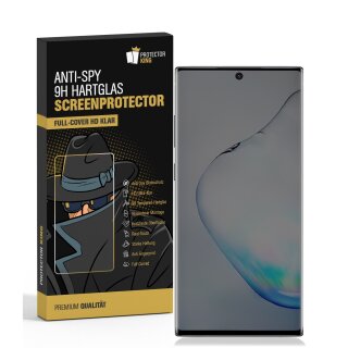 1x Blickschutz 9H Panzerglas für Samsung Galaxy Note 10 Plus Anti-Spy Privacy Displayschutz Panzerfolie Schutzfolie echtes Tempered Glass Schutzglas Screen-Protector