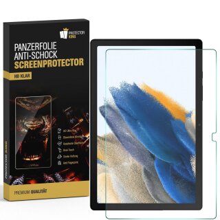 1x Panzerfolie für Samsung Galaxy Tab A8 10.5 2021 Displayschutz ANTI-SHOCK PET HD KLAR Schutzfolie Kunststoff