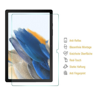 2x Panzerfolie fr Samsung Galaxy Tab A8 10.5 2021 ANTI-SHOCK Displayschutz MATT Schutzfolie Displayfolie ENTSCHPIEGELT ANTI-REFLEX