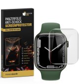 4x Panzerfolie für Apple Watch 7 41mm FULL CURVED...