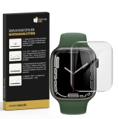 6x Panzerfolie für Apple Watch 7 45mm FULL CURVED Displayschutz Schutzfolie HD KLAR UNZERBRECHLICHEN PET MATERIAL