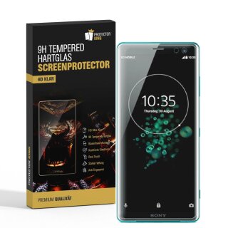 3x 9H Hartglas für Sony Xperia XZ3 Panzerfolie Displayschutz Schutzglas KLAR Panzerglas Schutzfolie Glasfolie Displayglas