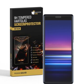 6x 9H Hartglas für Sony Xperia 5 Panzerfolie Displayschutz Schutzfolie HD KLAR Panzerglas Schutzglas Glasfolie Displayglas