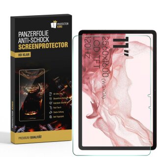 1x Panzerfolie für Samsung Galaxy Tab S8 HD KLAR ANTI-SHOCK Displayschutz Schutzfolie / ANTI-KRATZ/ ANTI STOSS/ ANTI BRUCH/ ANTI SPLITTER