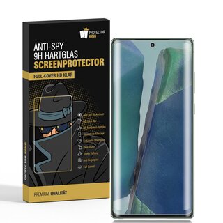 1x Blickschutz 9H Panzerhartglas fr Samsung Galaxy Note 20 5G Anti-Spion Displayschutz Panzerfolie Schutzfolie echtes Tempered Panzerglas Schutzglas Screen Protector