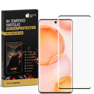 4x 9H Hartglas für Huawei Honor 50 FULL CURVED Displayschutz Panzerfolie Schutzfolie Panzerglas Schutzglas Displayglas Tempered Glasfolie Sicherheitsglas Echtglas
