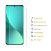 3x Panzerfolie für Xiaomi Mi 12 Pro FULL SCREEN Displayschutz Schutzfolie KLAR/ ANTI-SHOCK/ ANTI-KRATZ/ ANTI-BRUCH/ ANTI-SCHMUTZ