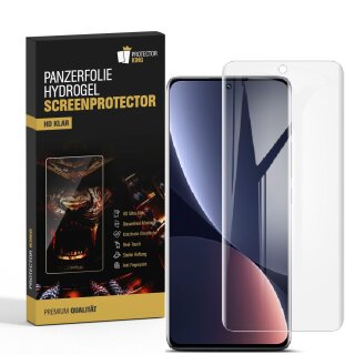 3x Hydrogel-Glass für Xiaomi 12 Pro Selbstheilend für Micro Kratzer 3D KLAR Panzerfolie Displayschutz Schutzfolie Screen-Protector