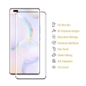 3x 9H Hartglas für Honor 50 Pro FULL CURVED Displayschutz Panzerfolie Schutzfolie Panzerglas Schutzglas Displayglas Tempered Glasfolie Sicherheitsglas Echtglas