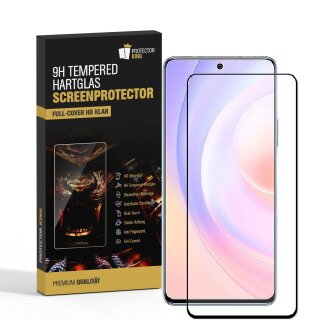 6x 9H Hartglas für Huawei Honor 50 SE FULL COVER Displayschutz Panzerfolie Schutzfolie Panzerglas Schutzglas Displayglas Tempered Glasfolie Sicherheitsglas Echtglas
