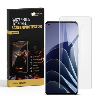 3x Hydrogel-Glass für OnePlus 10 Pro Selbstheilend für Micro Kratzer 3D KLAR Panzerfolie Displayschutz Schutzfolie Screen-Protector
