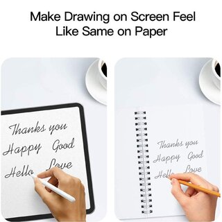 1x Paperfeel fr iPad Air Displayschutz Schreiben Malen Skizzieren ANTI-REFLEX MATT ENTSPIEGELT